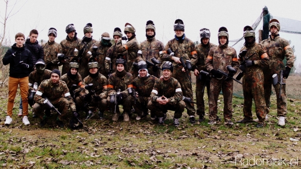 Paintball na koniec rundy jesiennej [WIDEO]