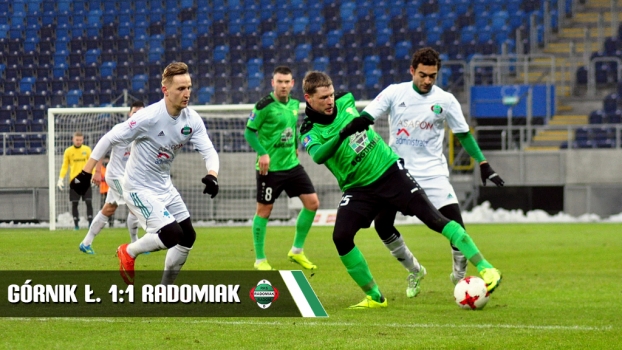 Sparing: Górnik Łęczna - Radomiak Radom 1:1 (0:1)