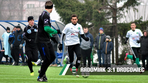 Sparing: Radomiak Radom - Drogowiec Jedlińsk 3:1 (0:1)