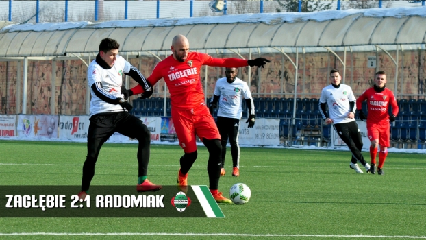 Sparing: Zagłębie Sosnowiec - Radomiak Radom 2:1 (0:1)