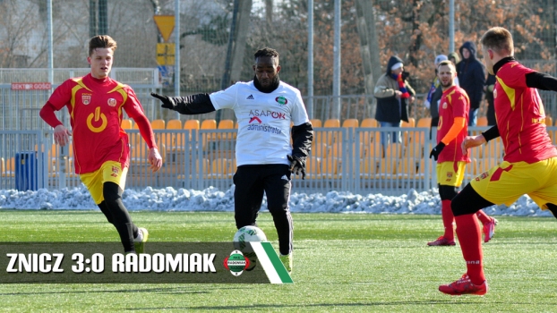 Sparing: Znicz Pruszków - Radomiak Radom 3:0 (2:0)