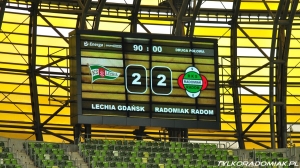 Skrót meczu Lechia - Radomiak