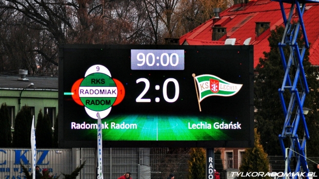 Skrót mecz Radomiak - Lechia