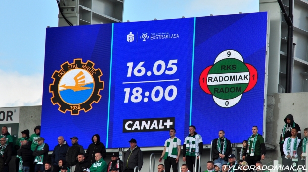 Przed meczem ze Stalą Mielec