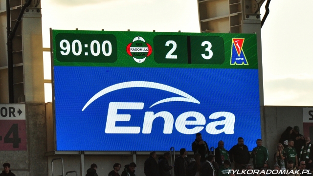 Radomiak Radom - Motor Lublin 2:3 (0:1)