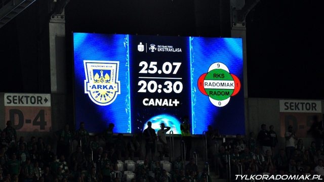 Przed meczem z Arką Gdynia