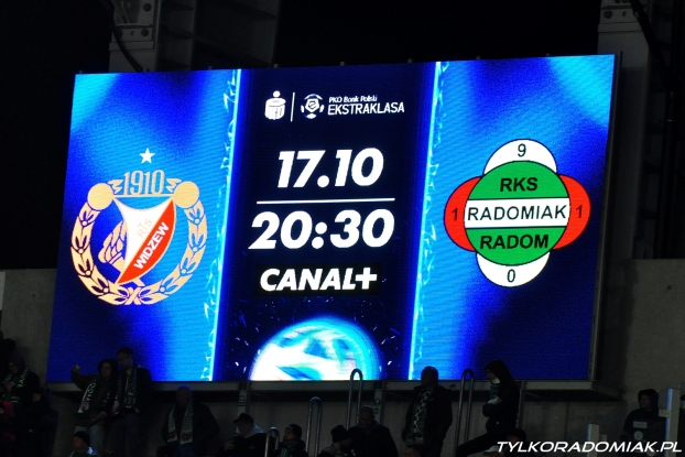 Przed meczem z Widzewem Łódź
