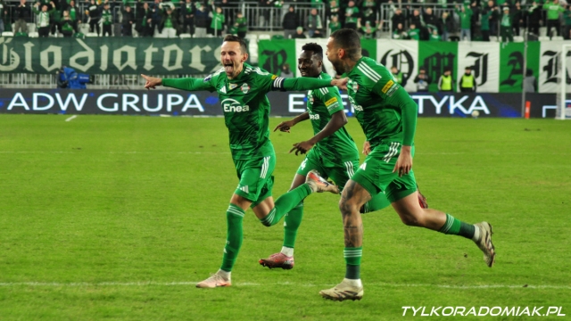 Pierwszy gol Wolskiego przy Struga