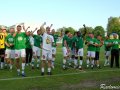 Awans Radomiaka do II ligi - świętowanie na stadionie