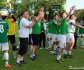 Awans Radomiaka do II ligi - świętowanie na stadionie