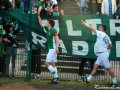 Awans Radomiaka do II ligi - świętowanie na stadionie