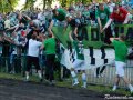 Awans Radomiaka do II ligi - świętowanie na stadionie