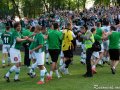 Awans Radomiaka do II ligi - świętowanie na stadionie