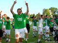 Awans Radomiaka do II ligi - świętowanie na stadionie