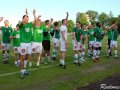 Awans Radomiaka do II ligi - świętowanie na stadionie