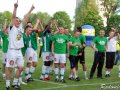 Awans Radomiaka do II ligi - świętowanie na stadionie