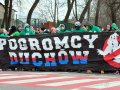 Przemarsz kibiców Radomiaka na derby przy Narutowicza