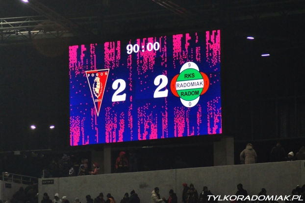 Jeżeli Radomiak traci pierwszy...