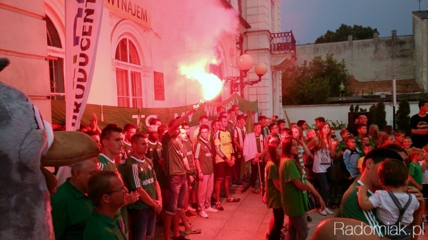 Radomiak zaprezentował się na fontannach [FOTO] & [WIDEO]