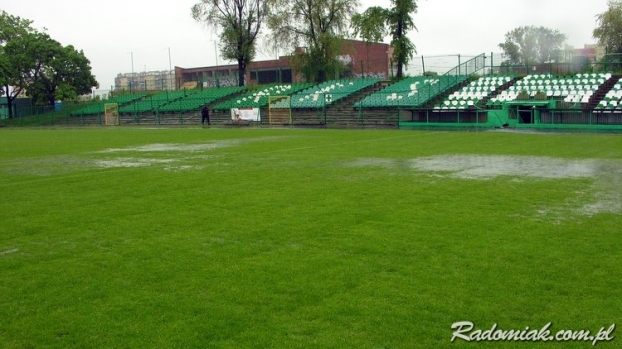 Odwołany mecz Radomiak - MKS Kutno