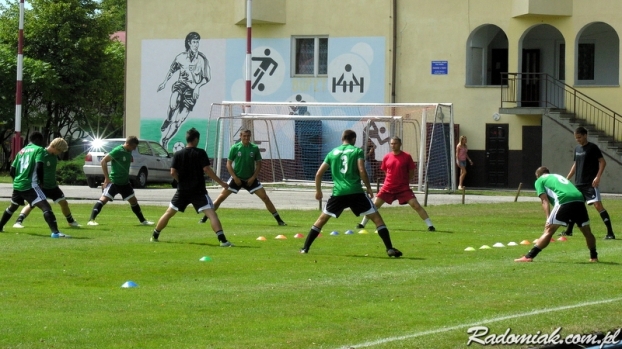 Radomiak przekroczył półmetek zgrupowania w Dębicy