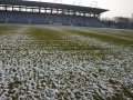 Stadion przy Narutowicza po południu