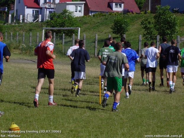 Inauguracyjny trening