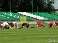 Trening na głównej płycie - lato 2009