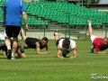 Trening na głównej płycie - lato 2009