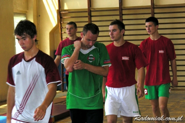 Trening na głównej płycie - lato 2009