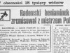 Radomiak vs Mistrz Polski