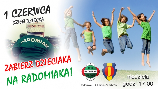 1 czerwca - zabierz dzieciaka na Radomiaka!