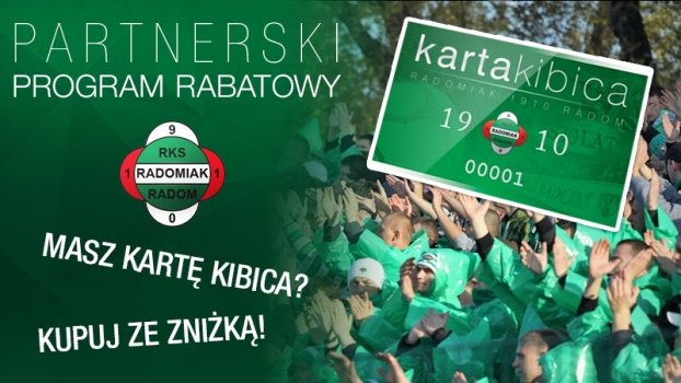 Posiadasz kartę kibica? Kupuj ze zniżką! Ruszył program rabatowy