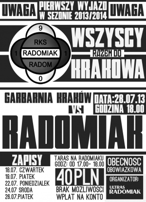 Zaczniemy wyjazdem do Krakowa - trwają zapisy!