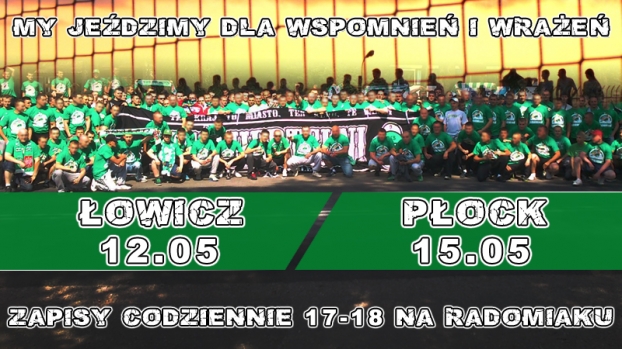 Niedziela Łowicz, środa Płock - wyjazdowa wiosna trwa!