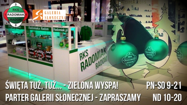 Święta tuż, tuż... Zielona Wyspa zaprasza na zakupy prezentów!