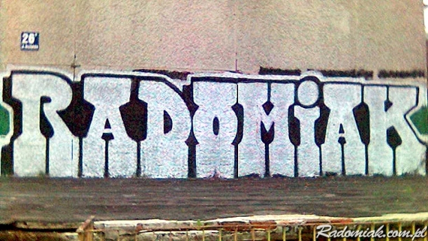Graffiti RADOMIAK NAD POTOKIEM