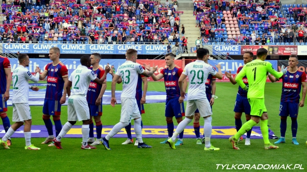 Statystyki przed meczem z Piastem