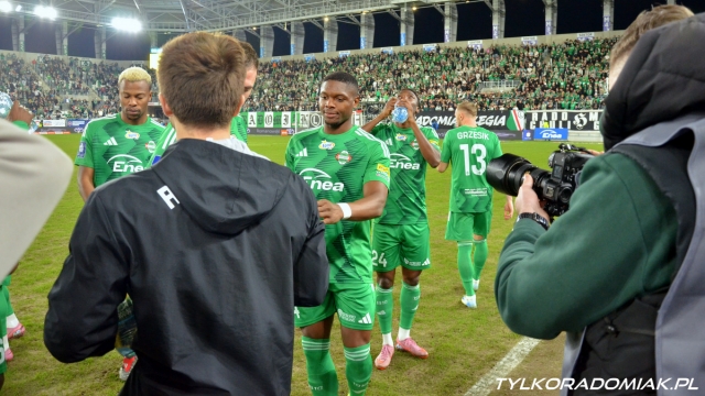 Wiosną Radomiak biega mniej