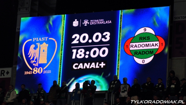 Przed meczem z Piastem Gliwice