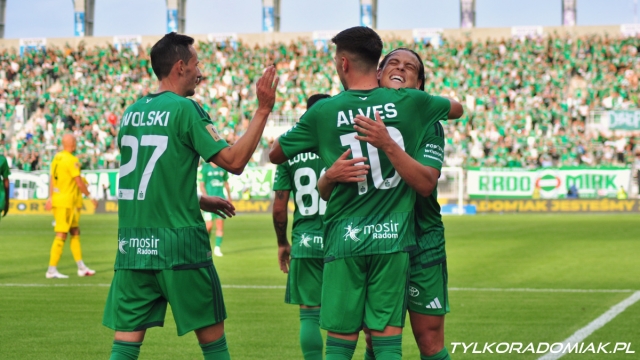 Alves strzela, Radomiak wygrywa