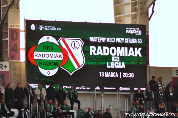 Statystyki przed meczem z Legią