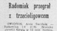 W pucharze z Avią po raz trzeci